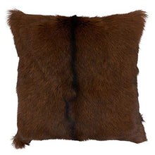 Load image into Gallery viewer, Glam Goat Fur Decorative Throw Pillow [Online Only]
