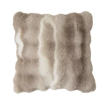 Load image into Gallery viewer, Fennco Styles Luxury Faux Fur Decorative Filled Throw Pillow 18" W x 18" L [Online Only]
