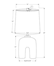 Load image into Gallery viewer, Cream Modern Resin Table Lamp [Online Only]

