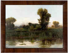 Load image into Gallery viewer, Landscape Vintage Framed Oil Painting Reproduction 20x16
