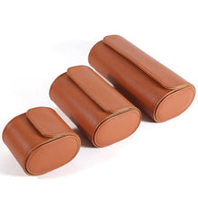 Load image into Gallery viewer, Portable PU Leather Watch Roll Organizer (Various Colors)
