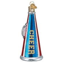 Load image into Gallery viewer, Cheer Megaphone Ornament [Online Only]
