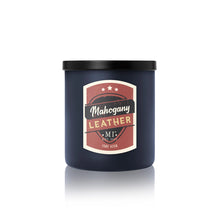 Load image into Gallery viewer, Mahogany Leather 15 oz. Candle
