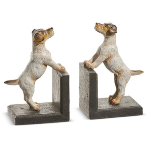 Terrier Dog Bookend Set