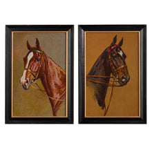 Load image into Gallery viewer, Vintage Equestrian Framed Art
