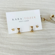 Load image into Gallery viewer, Dainty Hoop Stacking Set #3
