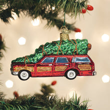 Load image into Gallery viewer, Station Wagon With Tree Ornament [Online Only]
