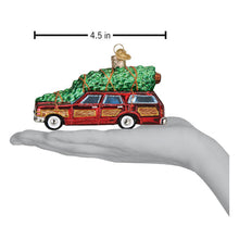 Load image into Gallery viewer, Station Wagon With Tree Ornament [Online Only]
