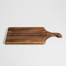 Load image into Gallery viewer, Acacia Wood Reversible Cutting Slotted Bread Board [Online Only]
