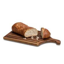 Load image into Gallery viewer, Acacia Wood Reversible Cutting Slotted Bread Board [Online Only]
