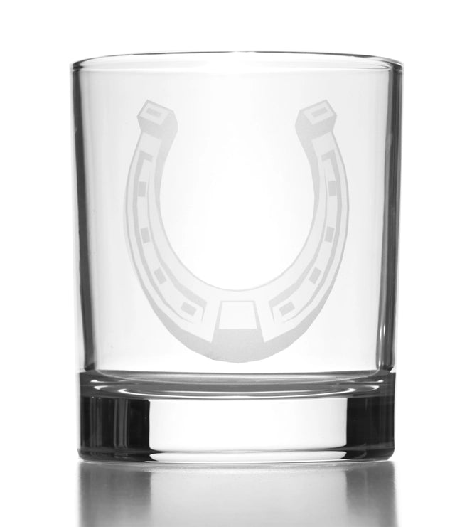 Horseshoe Double Old-Fashioned Glass