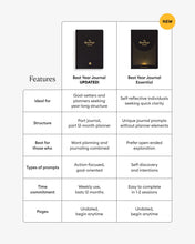 Load image into Gallery viewer, Best Year Journal Essential - Black [Online Only]

