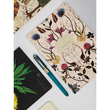 Load image into Gallery viewer, Symmetrical Flora Notebook
