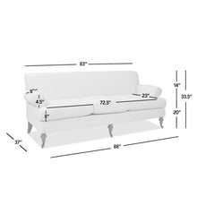 Load image into Gallery viewer, Alana Lawson Modern Three Cushion Tightback Sofa [Online Only]
