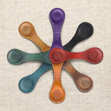 Load image into Gallery viewer, Leather Magnetic Bookmark
