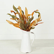 Load image into Gallery viewer, 17in Fall Mix Herb Leaves with Heathers

