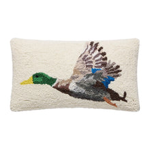 Load image into Gallery viewer, Mallard Flying Hook Pillow
