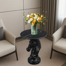 Load image into Gallery viewer, Horse Head Accent Table Animal Statue End Table [Online Only]
