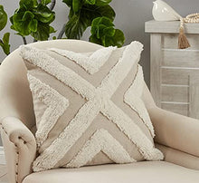 Load image into Gallery viewer, Tufted Design Cotton Decorative Throw Pillow [Online Only]
