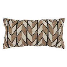 Load image into Gallery viewer, Embroidered Block Print Cotton Decorative Throw Pillow [Online Only]
