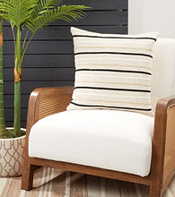 Load image into Gallery viewer, Modern Striped Cotton Decorative Throw Pillow [Online Only]
