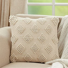 Load image into Gallery viewer, Pom Pom Diamond Decorative Throw Pillow [Online Only]
