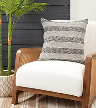 Load image into Gallery viewer, Striped Design Cotton Decorative Throw Pillow 20" W x 20" L [Online Only]
