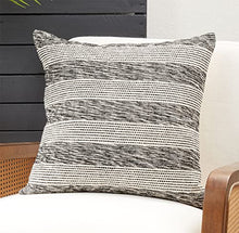 Load image into Gallery viewer, Striped Design Cotton Decorative Throw Pillow 20" W x 20" L [Online Only]
