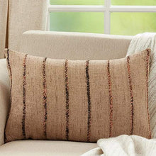 Load image into Gallery viewer, Striped Woven Cotton Decorative Throw Pillow 20" W x 20" L [Online Only]
