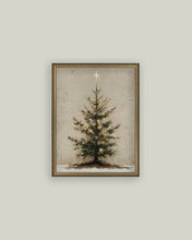 Load image into Gallery viewer, Simple Christmas Tree Framed Art 5x7
