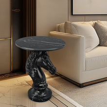 Load image into Gallery viewer, Horse Head Accent Table Animal Statue End Table [Online Only]
