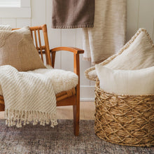 Load image into Gallery viewer, Jute Terrain Decor Pillow
