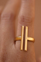 Load image into Gallery viewer, The Kelsey Double Bar Ring
