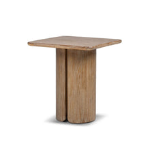 Load image into Gallery viewer, Sonoma Square Pedestal Side Table - Antique Brown [Online Only]

