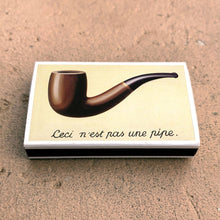 Load image into Gallery viewer, This Is Not a Pipe Magritte Matchbox

