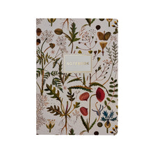 Load image into Gallery viewer, Greens and Flowers Notebook
