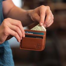 Load image into Gallery viewer, The Clark Fine Leather Front Pocket Wallet | Holtz Leather Co.
