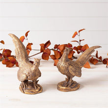 Load image into Gallery viewer, Gold Pheasant Figurine (2 Styles)
