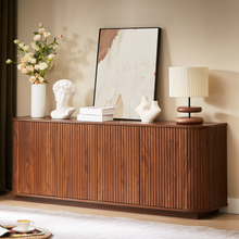 Load image into Gallery viewer, Sideboard Storage Cabinet TV Stand with Wave Pattern [Online Only]
