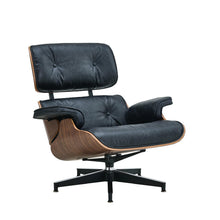 Load image into Gallery viewer, Luxury Lounge / Office Chair with Ottoman – Top Grain Leather [Online Only]
