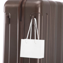 Load image into Gallery viewer, Brown 3-Piece ABS Spinner Wheel Luggage Set [Online Only]
