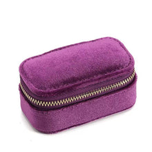 Load image into Gallery viewer, Soft Velvet Solid Color Jewelry Case (Various Colors)
