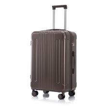 Load image into Gallery viewer, Brown 3-Piece ABS Spinner Wheel Luggage Set [Online Only]
