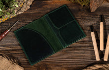 Load image into Gallery viewer, Genuine Leather Passport Cover
