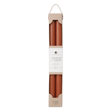 Load image into Gallery viewer, 12" Taper Candles Set of 2 | Terra Cotta
