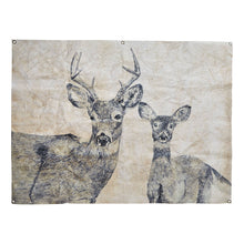 Load image into Gallery viewer, Deer And Fawn Natural Paper Wall Art
