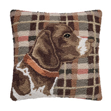 Load image into Gallery viewer, Hunting Dog Tartan Hook Pillow
