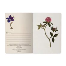 Load image into Gallery viewer, Symmetrical Flora Notebook
