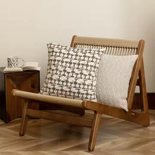Load image into Gallery viewer, Chenille Jacquard Decorative Filled Throw Pillow 18" W X 18" L [Online Only]
