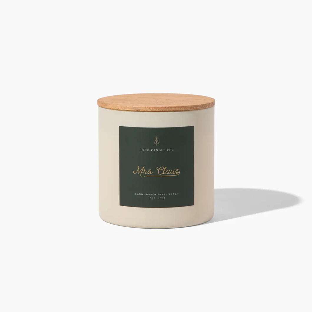 Mrs. Claus Candle | Hico Candle Co.